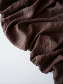 551. Ткань крэш с эффектом помятости лён с вискозой Кокос (плотность 200 гр)