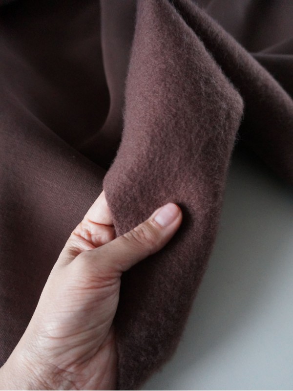 Футер 3-х нитка с начесом Мокко американский