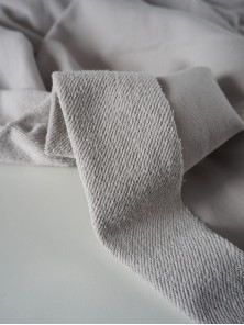 Футер 3-х нитка петля диагональ велюр эффект Холодный латте