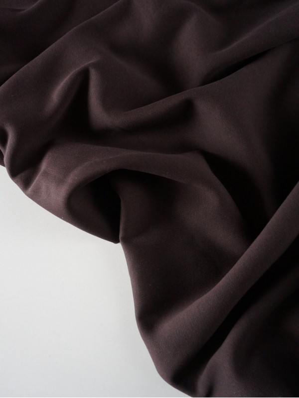 Футер 3-х нитка с начесом Горький шоколад американский