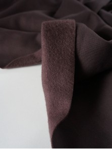 Футер 3-х нитка с начесом Горький шоколад американский