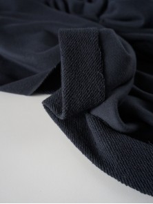 Футер 3-х нитка петля диагональ велюр эффект Графит