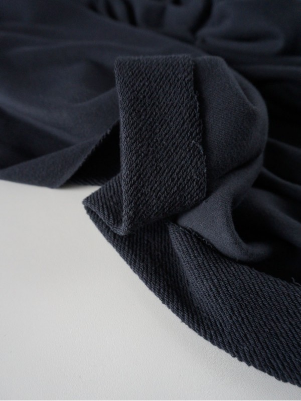 Футер 3-х нитка петля диагональ велюр эффект Графит