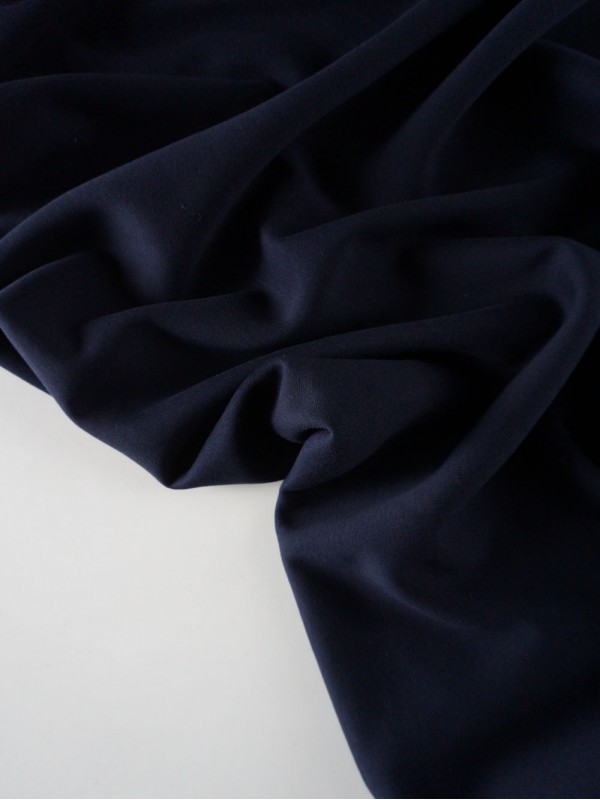 Футер 3-х нитка с начесом Ночной синий американский