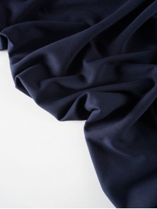 Футер 3-х нитка с начесом Ночной синий американский