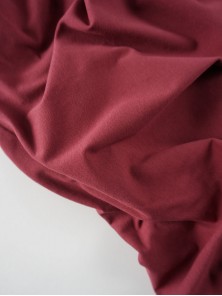 Кулирная гладь велюр эффект 200 гр Бургунди