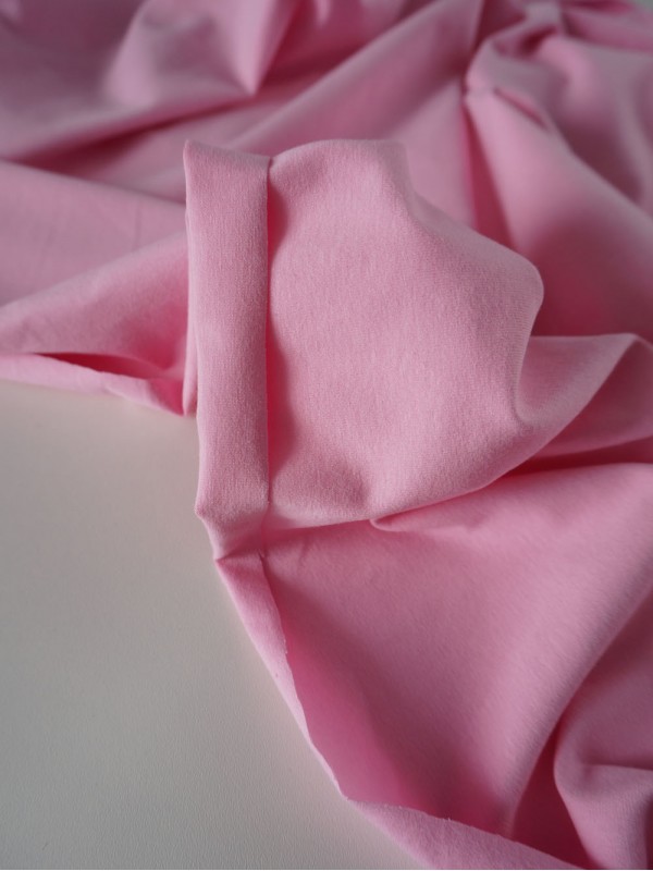 Кулирная гладь велюр эффект 200 гр Светлый зефир