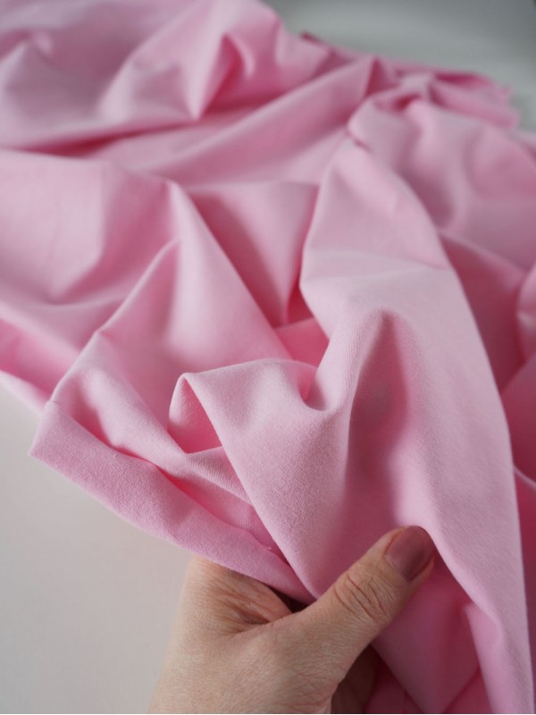 Кулирная гладь велюр эффект 200 гр Светлый зефир