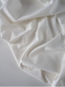 Кулирная гладь велюр эффект 200 гр Молочный