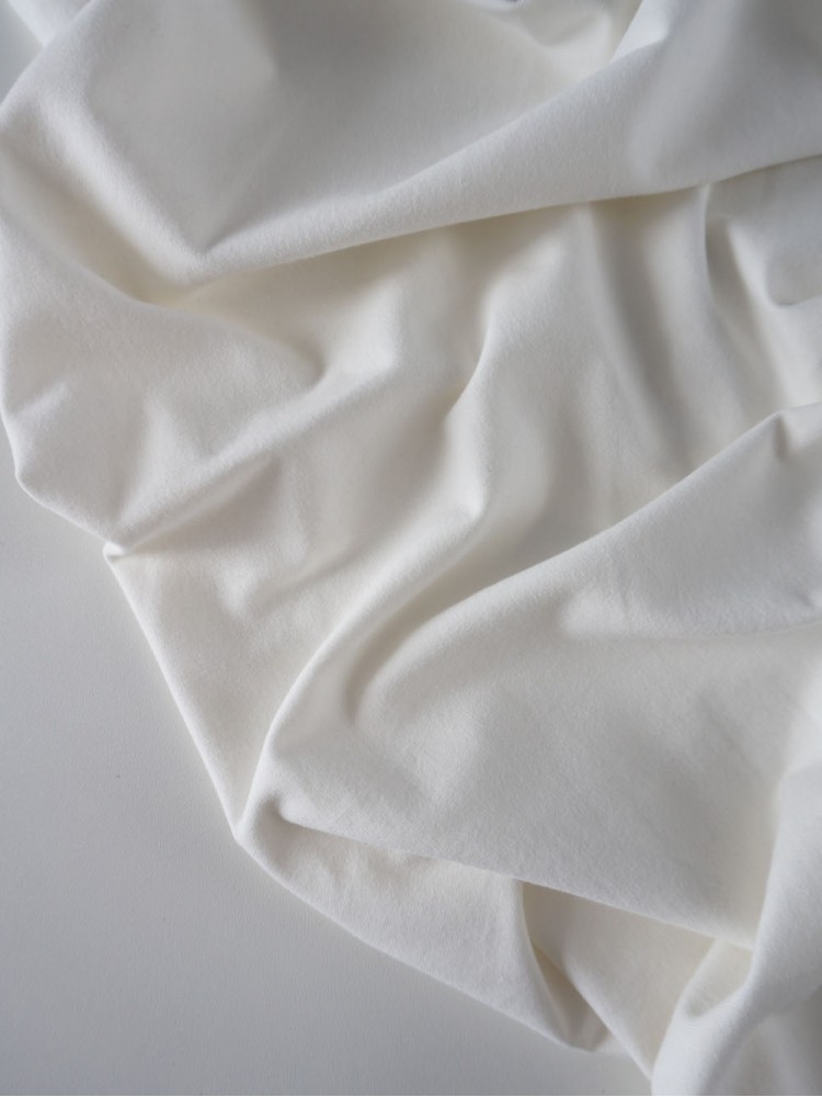 Кулирная гладь велюр эффект 200 гр Молочный Кулирная гладь велюр эффект 200 гр Молочный