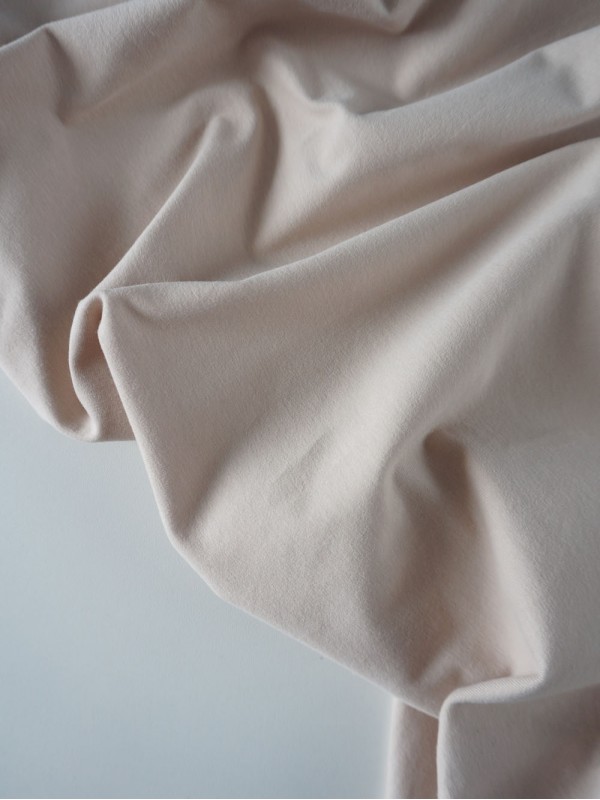 Кулирная гладь велюр эффект 200 гр Крем-брюле