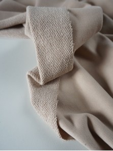 Футер 3-х нитка петля диагональ велюр эффект Латте