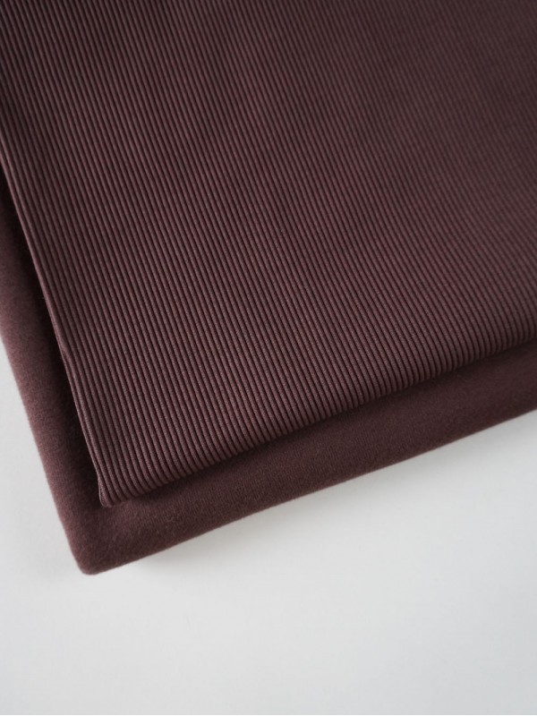 Кашкорсе к футеру 3-х нитке петле диагональ велюр эффект Шоколадная глазурь