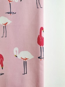 Ткань хлопок Фламинго