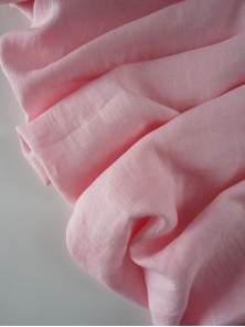 1967. Ткань лён крэш с эффектом помятости Сакура