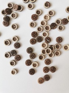 Пуговицы кокос 10 мм