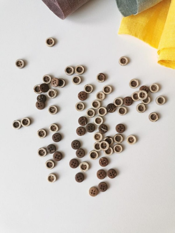 Пуговицы кокос 10 мм